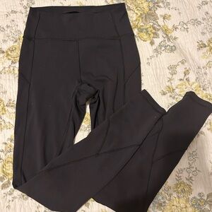Black Women's High-Waist lululemon Leggings